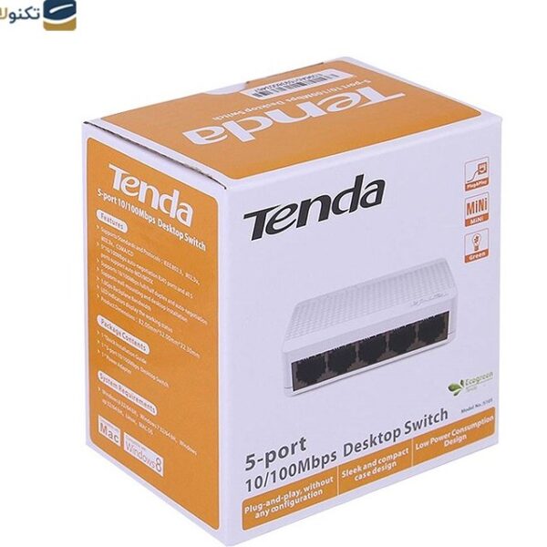 سوئیچ 5 پورت تندا مدل اس 105